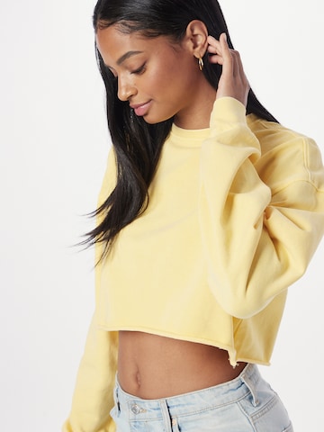 Urban Classics Μπλούζα φούτερ σε κίτρινο