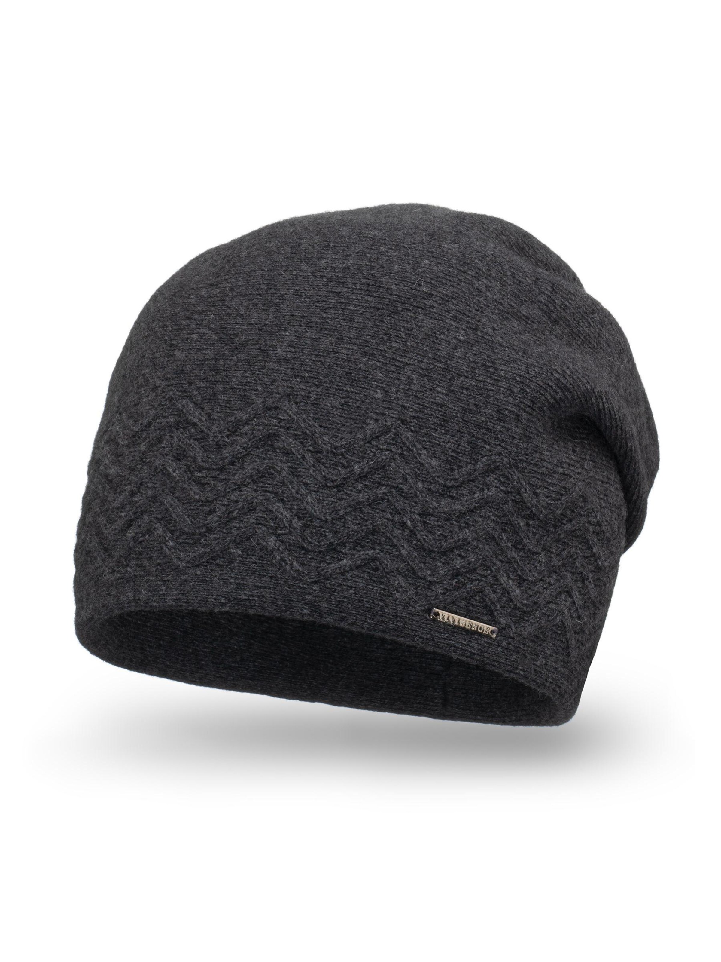 Vivisence Mütze '7090'‌‌ in Grau: Vorderseite