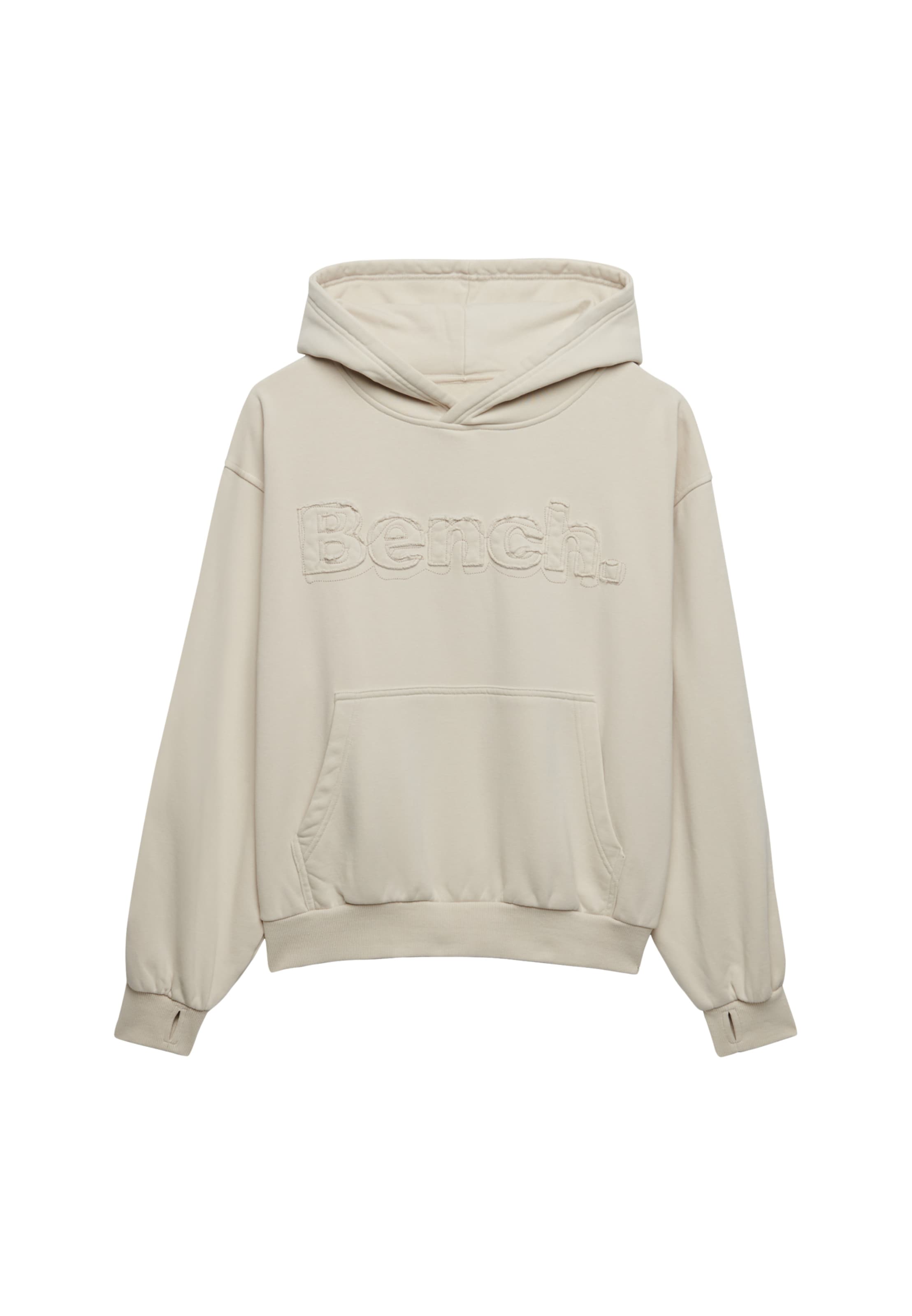 Sweat-shirt 'Bench x Superdry & Co' BENCH en beige : devant