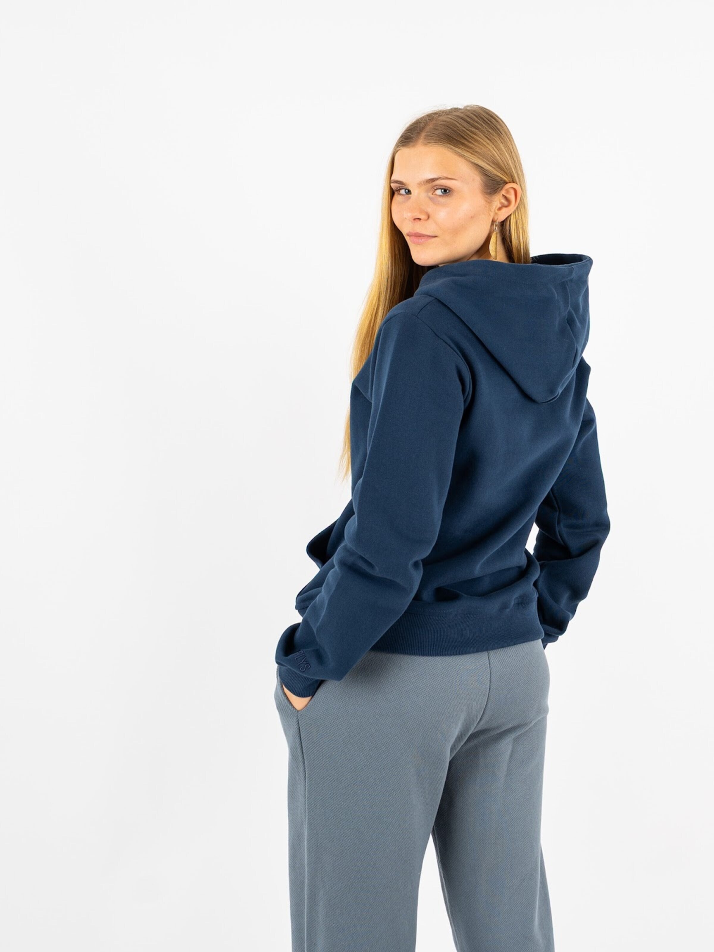NOORLYS Sweatshirt 'HELENE'‌‌‌‌‌‌‌ in Blau
