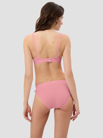 BeeDees T-shirt Bra 'Bügel-BH Microfun W' in Pink