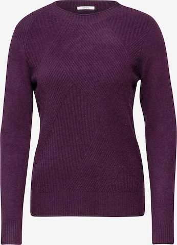CECIL Pullover in Lila: Vorderseite