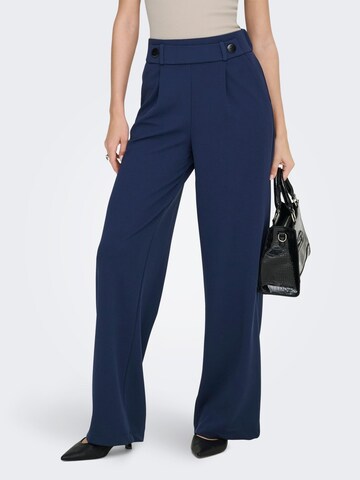 Wide Leg Pantalon à pince 'JDYGeggo' JDY Petite en bleu : devant