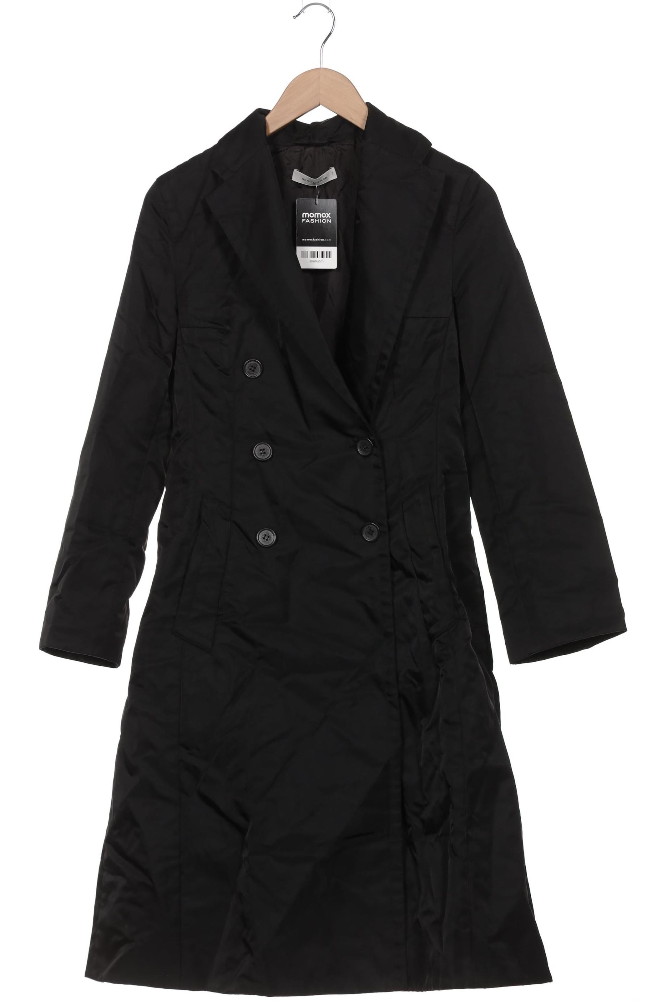 RENÉ LEZARD Mantel S in Schwarz: Vorderseite