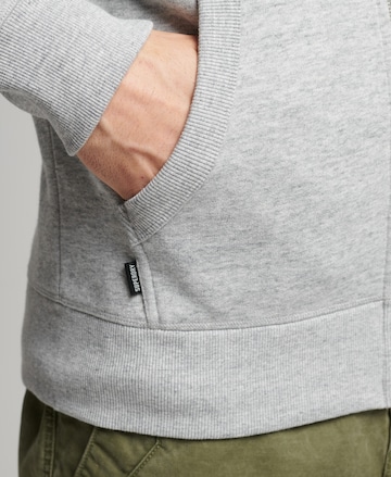 Superdry Zip-Up Hoodie in Grey