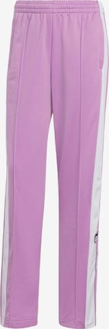 Pantalon 'Adibreak' ADIDAS ORIGINALS en violet : devant