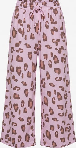 faina - Pantalón de pijama en rosa: frente