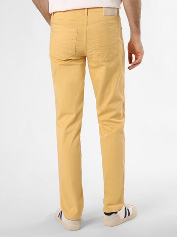 BRAX Regular Pants 'Cadiz' in Yellow