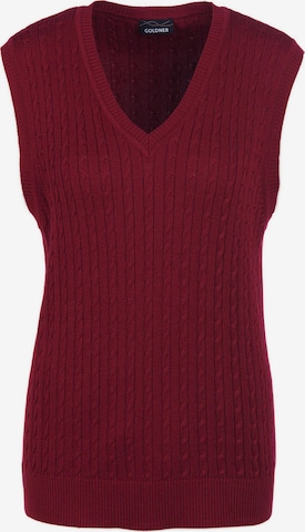 Pull-over Goldner en rouge : devant