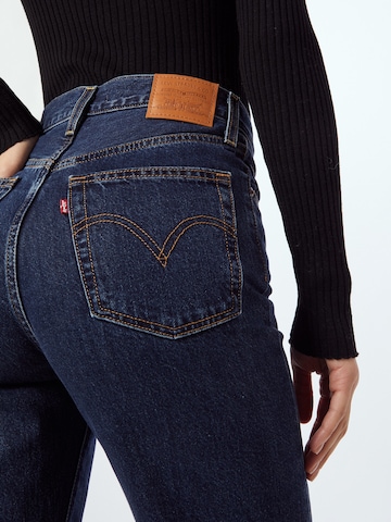 LEVI'S ® Štandardný strih Džínsy 'Ribcage Straight Ankle' - Modrá