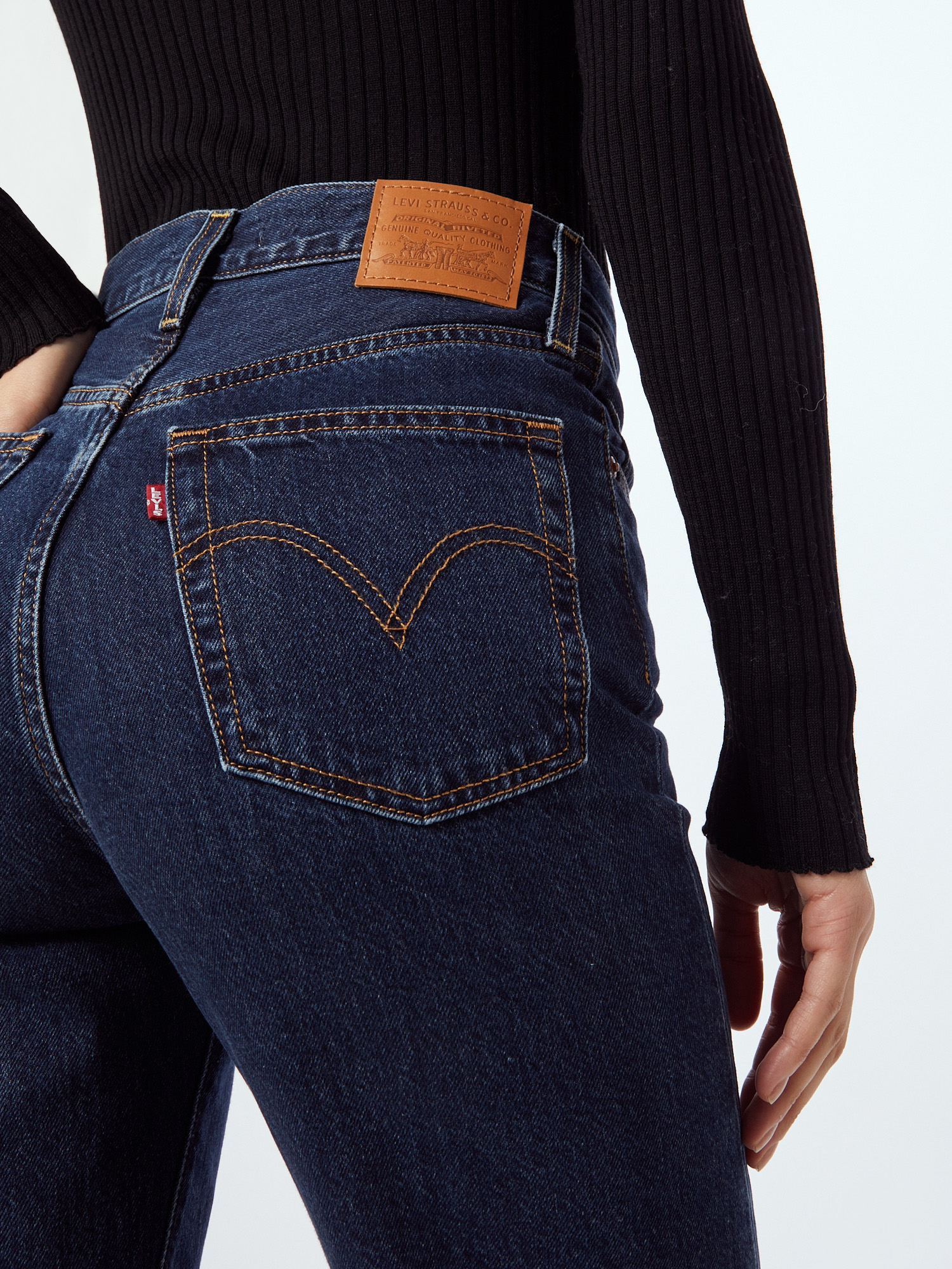 LEVIS Jeans Ribcage in Dunkelblau LEVIS Jeans Ribcage in Dunkelblau
