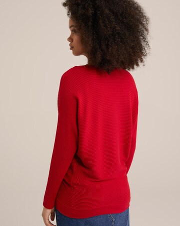 WE Fashion Sweater in Red
