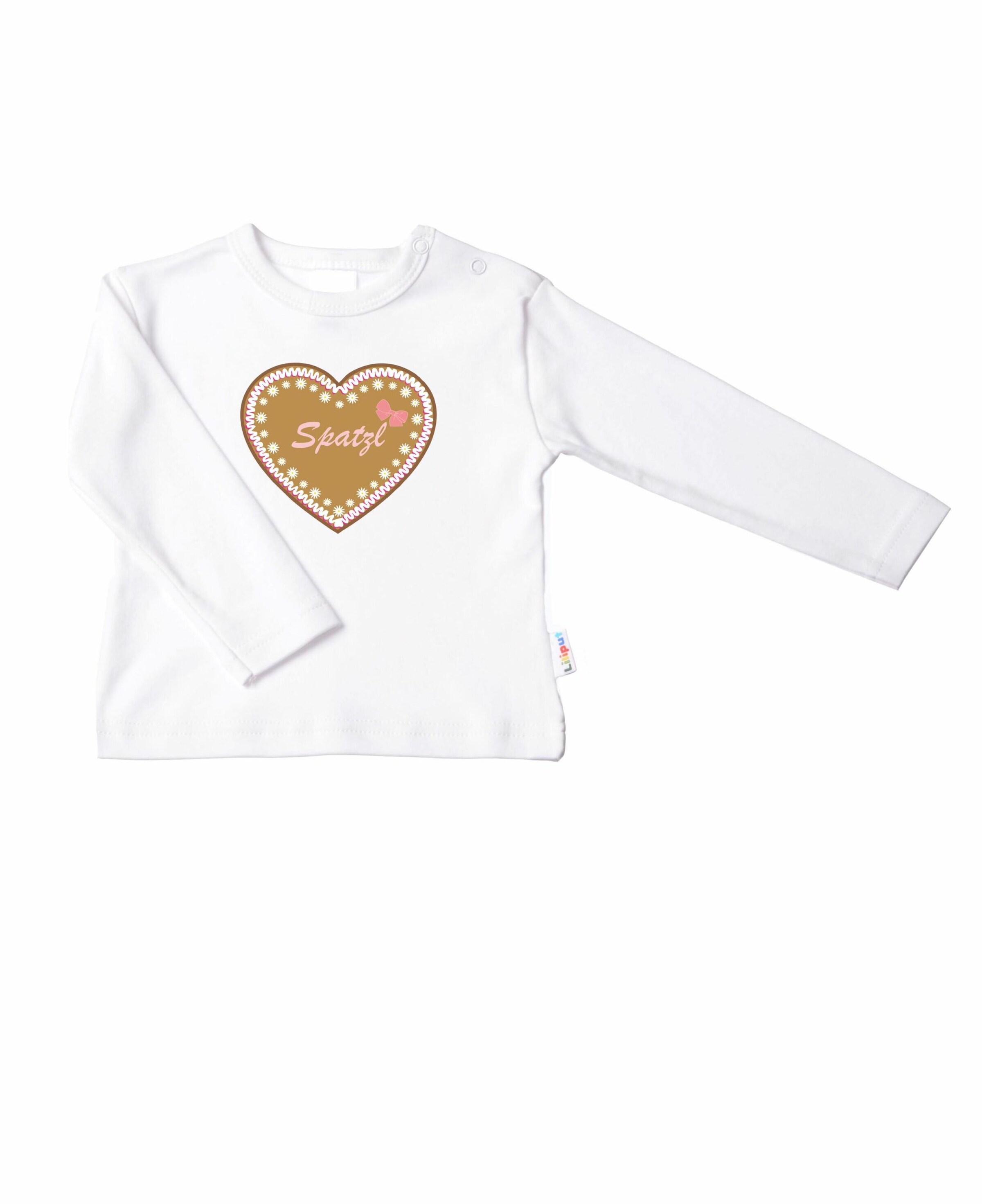 LILIPUT Shirt 'Spatzl' in White: front
