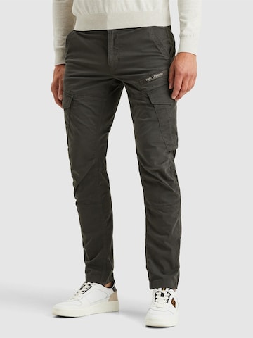 PME Legend Tapered Gargohousut 'Nordrop tapered fit cargo pants' värissä harmaa: etupuoli