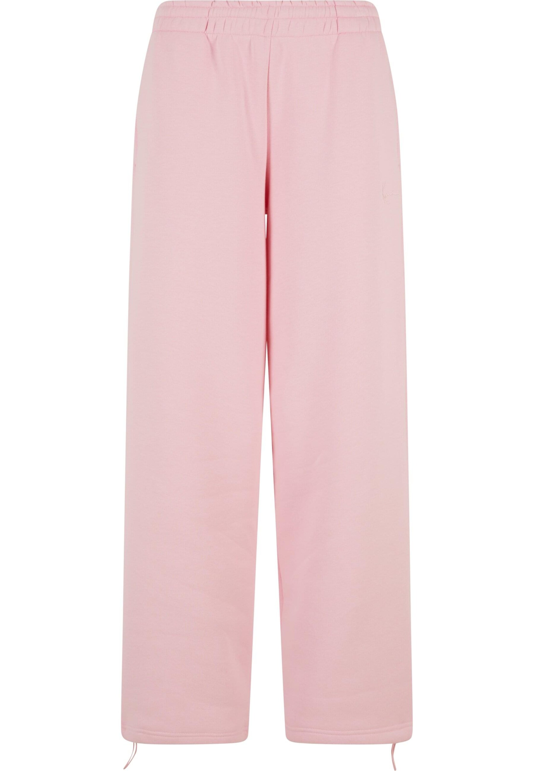 Regular Pantalon Karl Kani en rose : devant