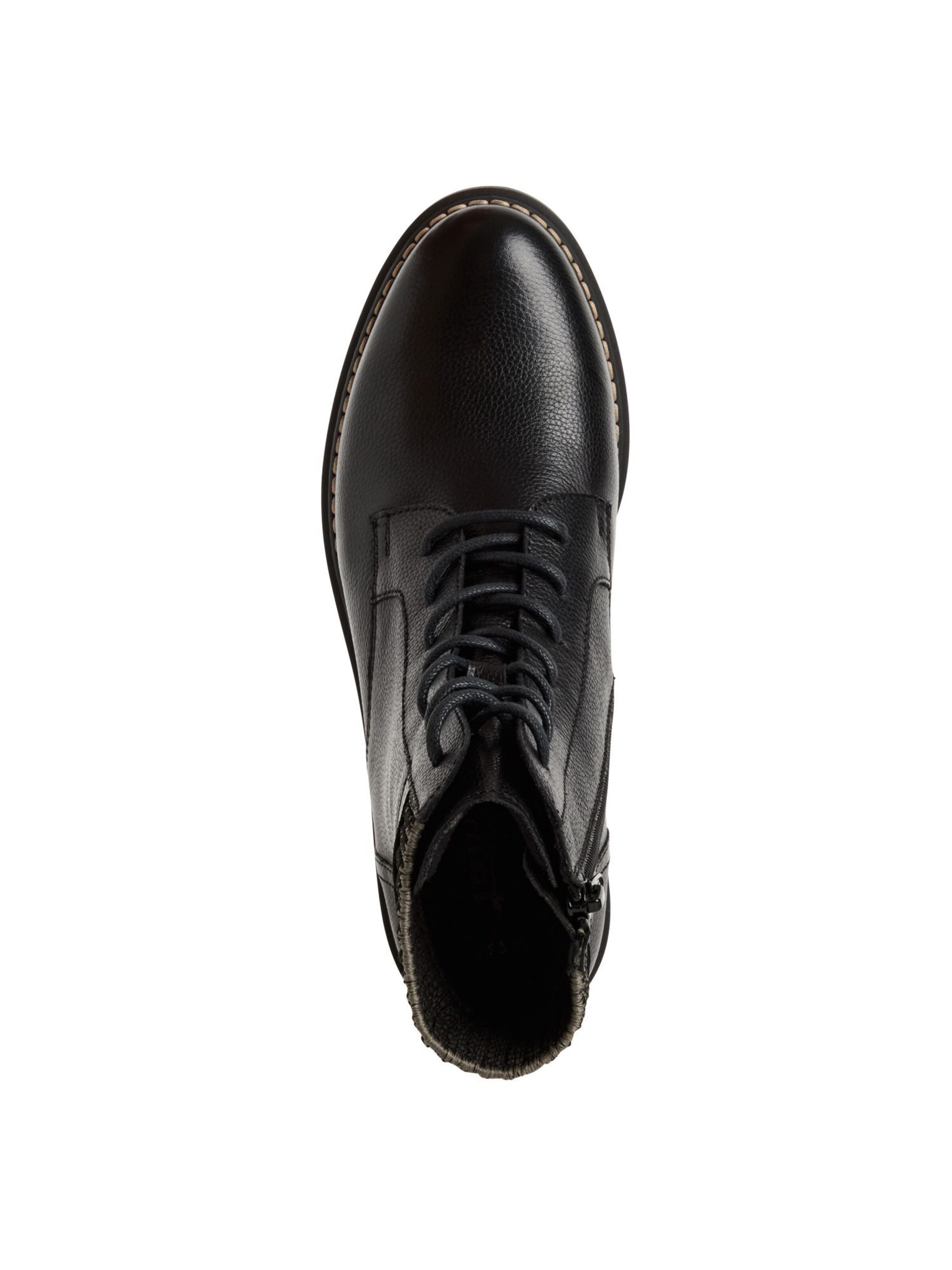 Bottines à lacets Tamaris en noir