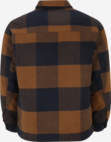 Jack & Jones Plus Tussenjas 'Jax' in Bruin