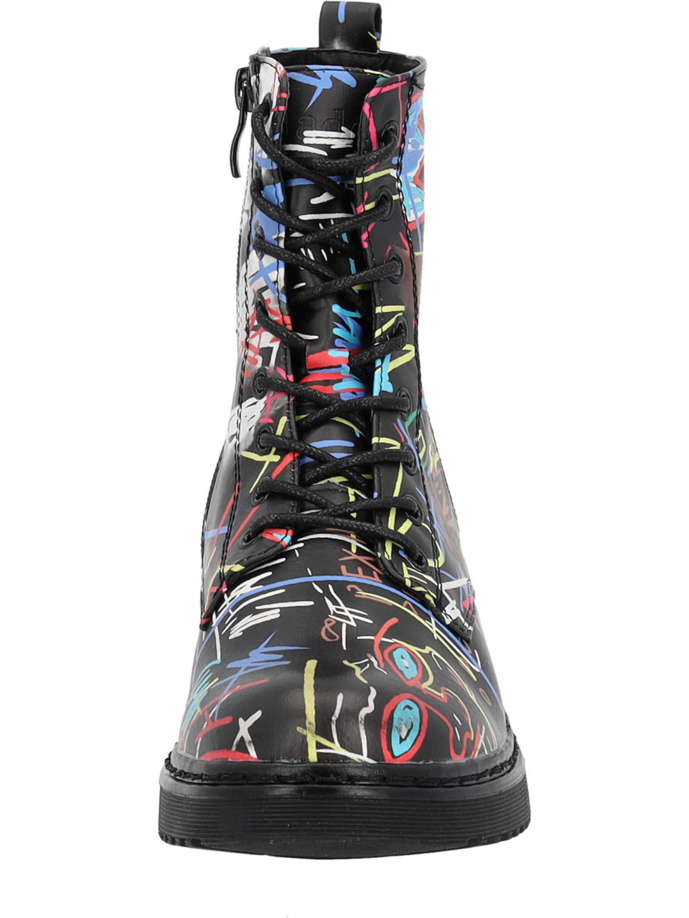 Bottines à lacets 'Djerba' Palado en noir