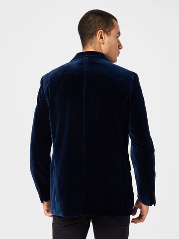 Oscar Jacobson - Ajuste regular Chaqueta saco 'Frampton' en azul