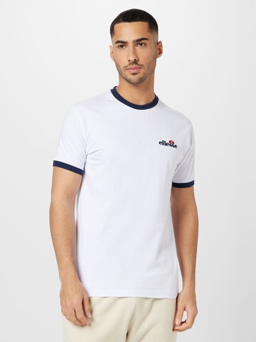 ELLESSE Shirt 'Meduno' in Wit: voorkant