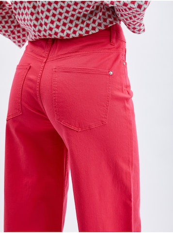 Orsay Wide leg Jeans in Red