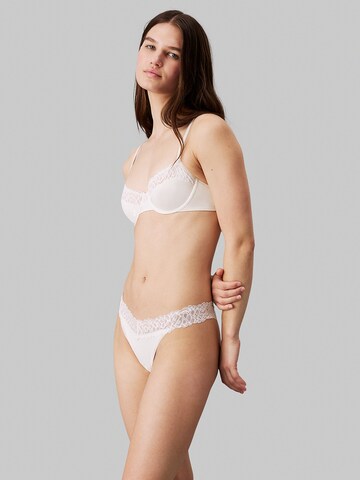 String 'Attraction' Calvin Klein Underwear en blanc