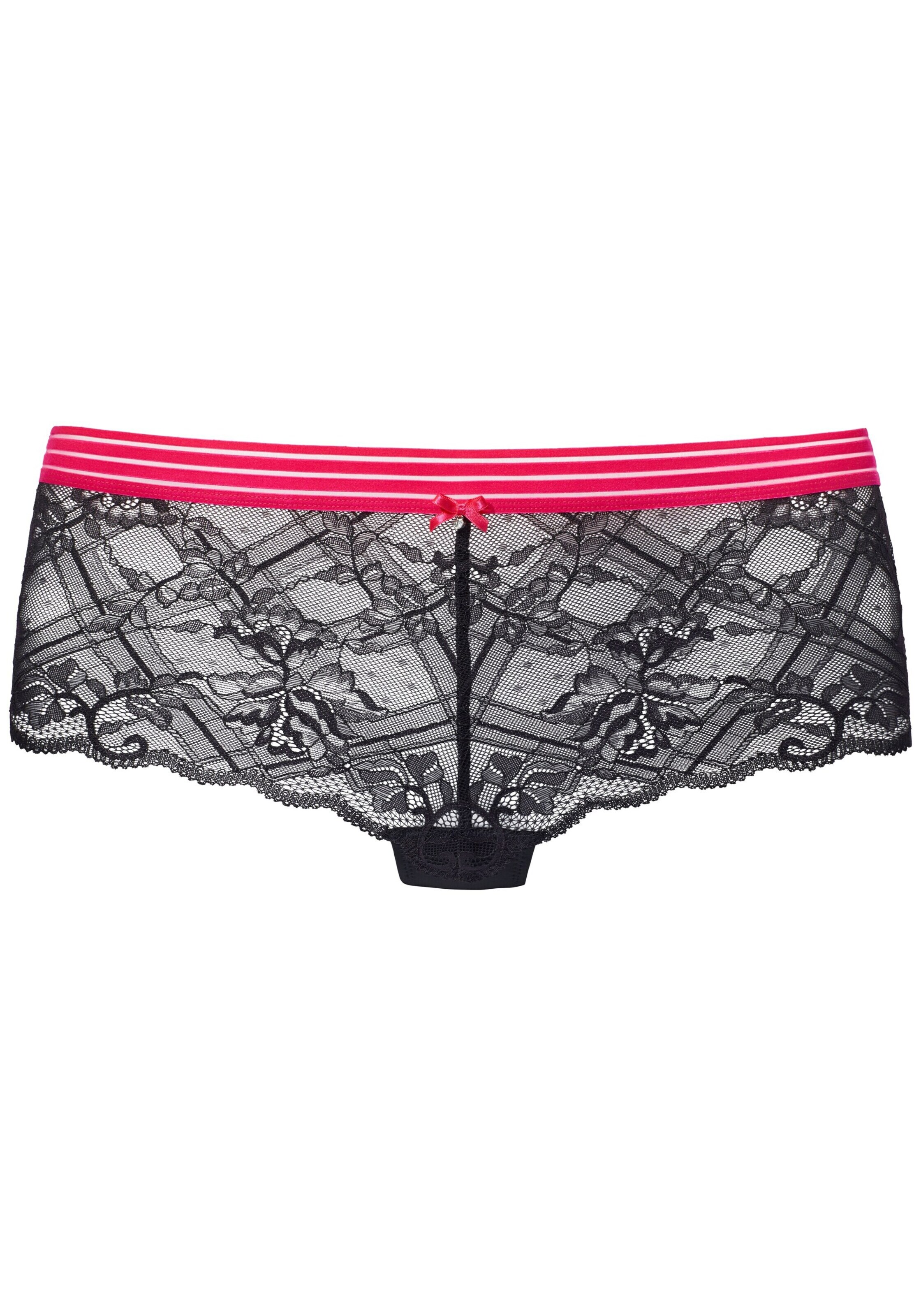 VIVANCE Boyshorts in Black: front