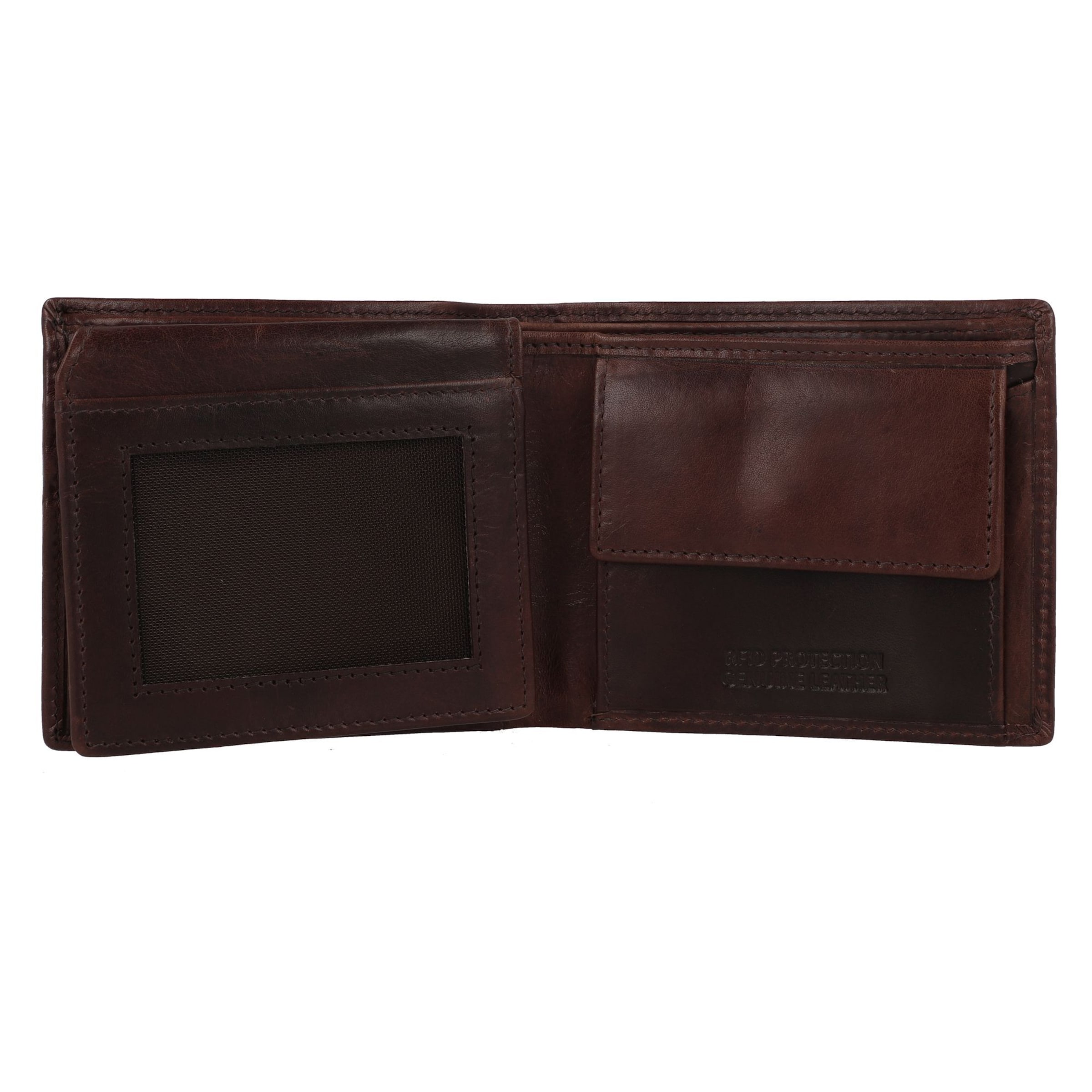 Portamonete 'Newport' di GREENBURRY in marrone