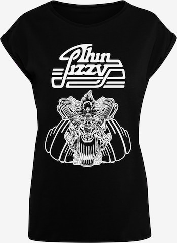 Merchcode T-Shirt 'Thin Lizzy - Rocker' in Schwarz: predná strana
