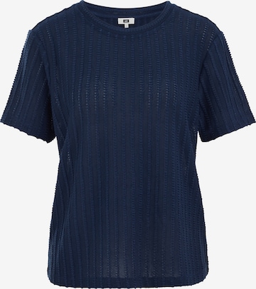 mėlyna WE Fashion Marškinėliai: priekis