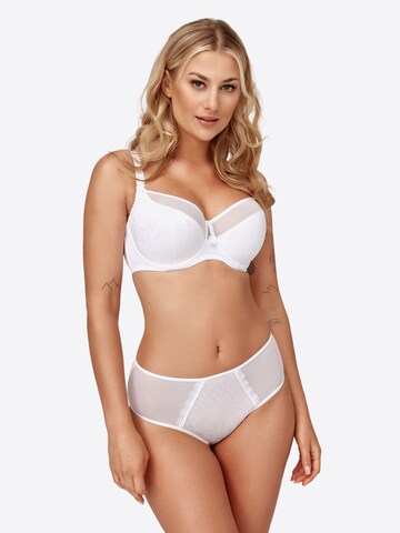Azal T-shirt Bra 'Vanessa' in White