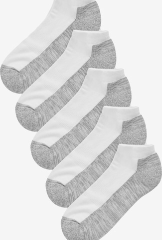 Chaussettes Next en blanc : devant