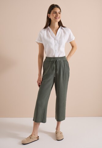 CECIL Wide leg Pants in Green: front