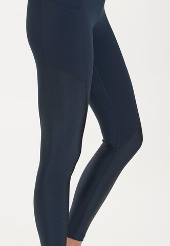 ENDURANCE Skinny Sportbroek 'Yurry' in Blauw