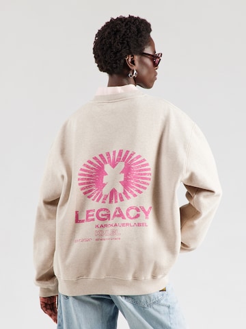 Karo Kauer Sweatshirt 'Legacy' i beige: forside