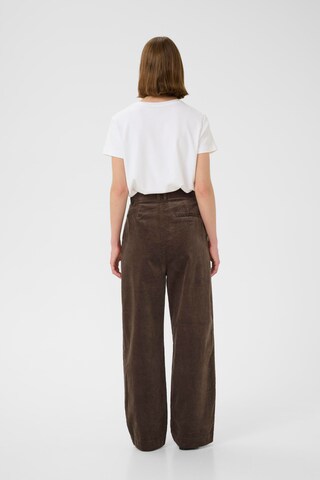 InWear Wide leg Trousers 'ToriIW' in Grey