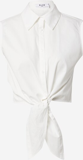 NA-KD Bluse i hvid, Produktvisning