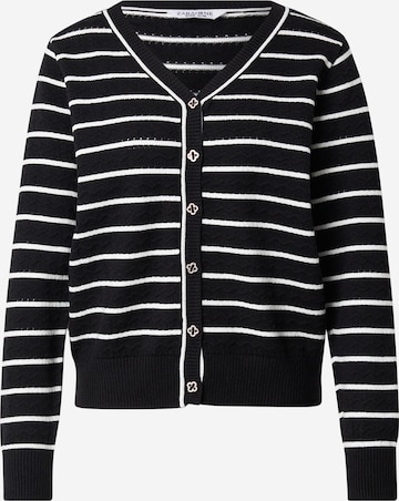 ZABAIONEKardigan 'Joelina' - crna boja: prednji dio