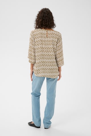 Kaffe - Blusa 'Ebellen Amber' em bege