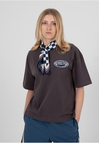 T-Shirt 'Racecore' Prohibited en gris