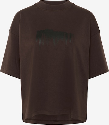 KAREN BY SIMONSEN Shirt 'KBOlena' in Bruin: voorkant