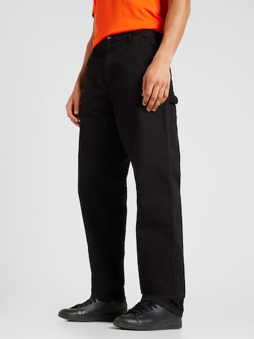 Carhartt WIP Regular Pants in Black: front