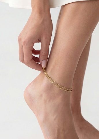 PURELEI - Joyería para pies 'Authentic' en oro: frente