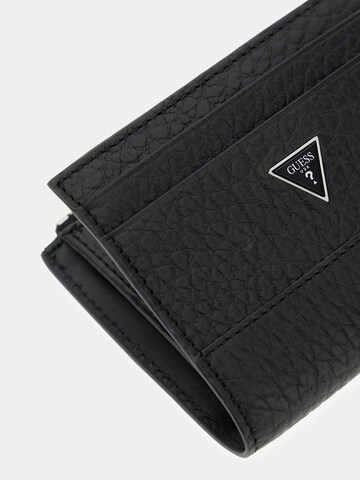 GUESS Peňaženka 'TORINO BIFOLD TOP ZIP' - Čierna