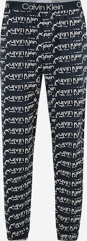 Calvin Klein Underwear Pyžamové kalhoty – modrá: přední strana