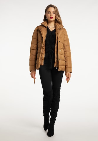 faina Winter Jacket in Brown