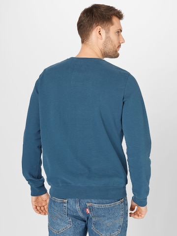 ECOALF Sweatshirt 'ALTAMIRA ACT NOW ' in Blue