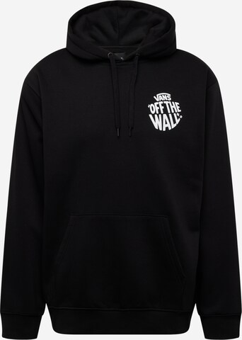 VANS Sweatshirt 'CIRCLE' in Black: front