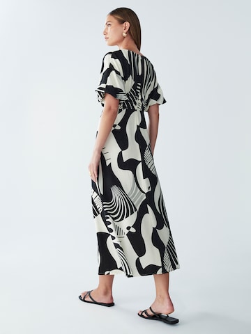 Rochie de vară 'Blossom' de la St MRLO pe negru: spate