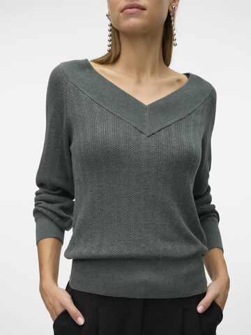 VERO MODA Sweater 'VMNewLexsun' in Green